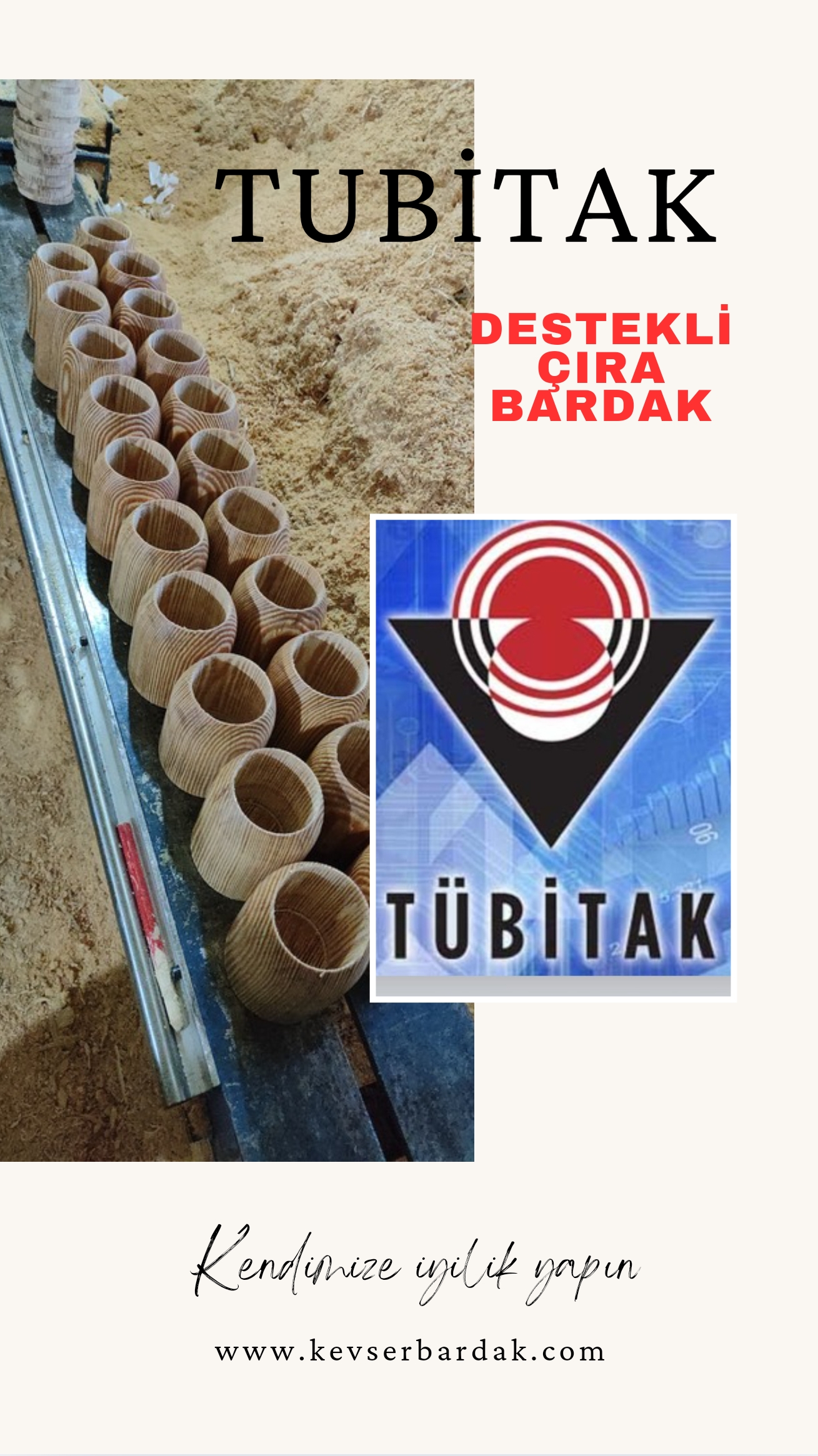 Tübitak destekli çıra bardaklar